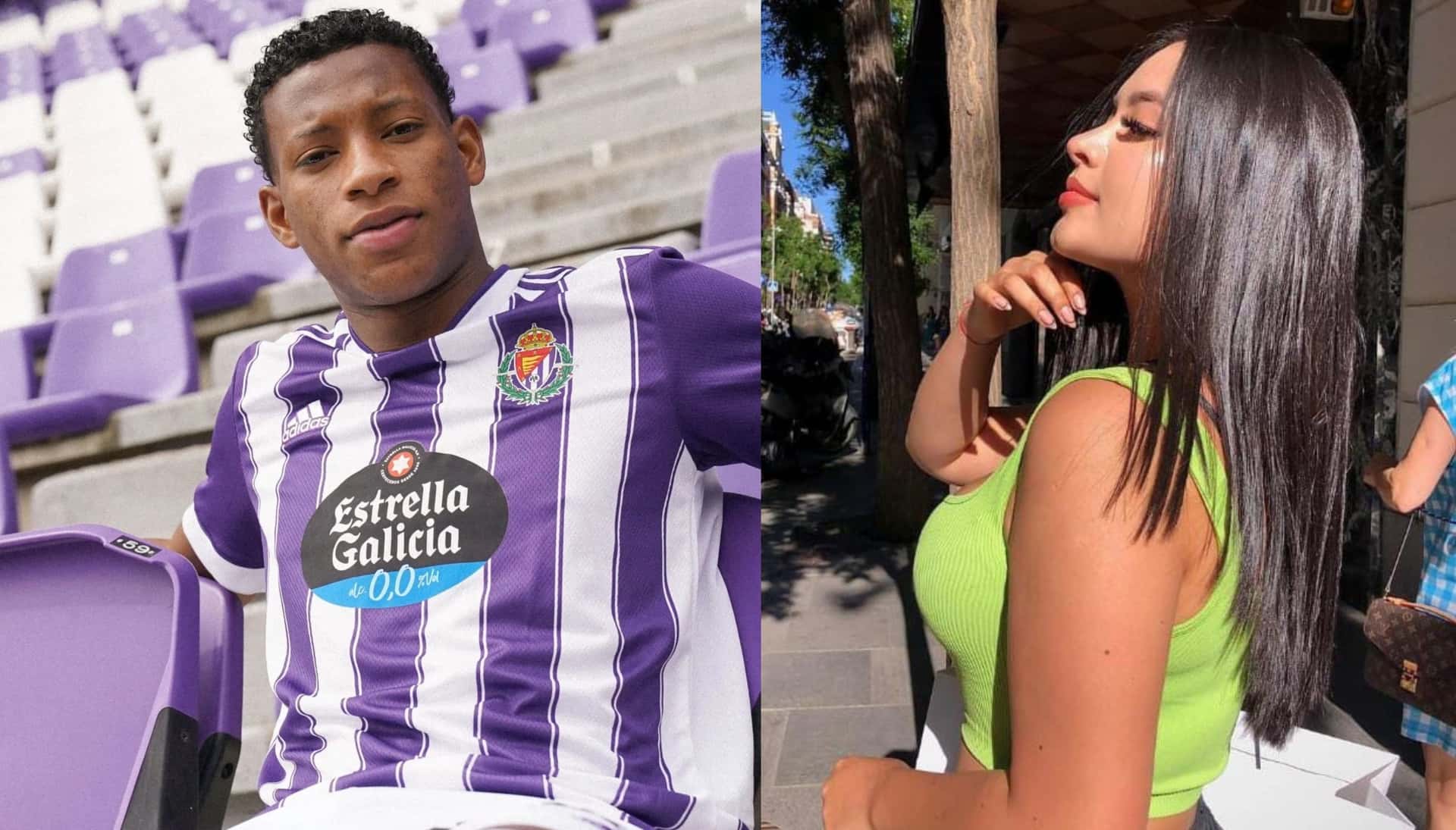 La modelo subió una foto junto a Ronaldo Nazario y Gonzalo Plata