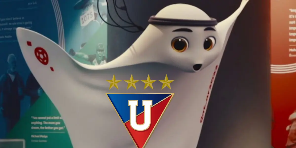 La nueva mascota del mundial fue tomada como burla para Liga de Quito, mira lo que dijeron
