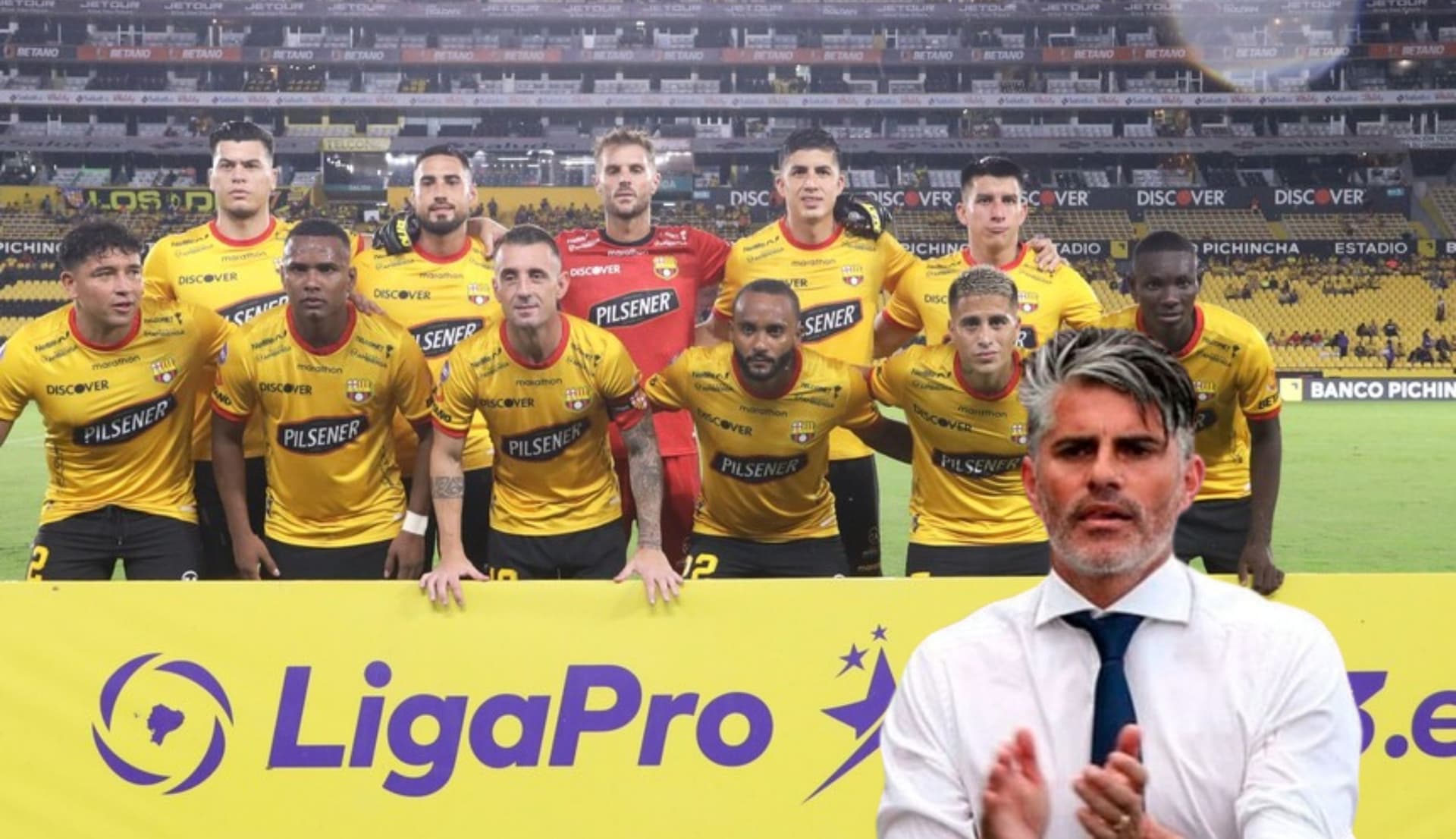 La posible alineación de Barcelona para recibir a Guayaquil City.