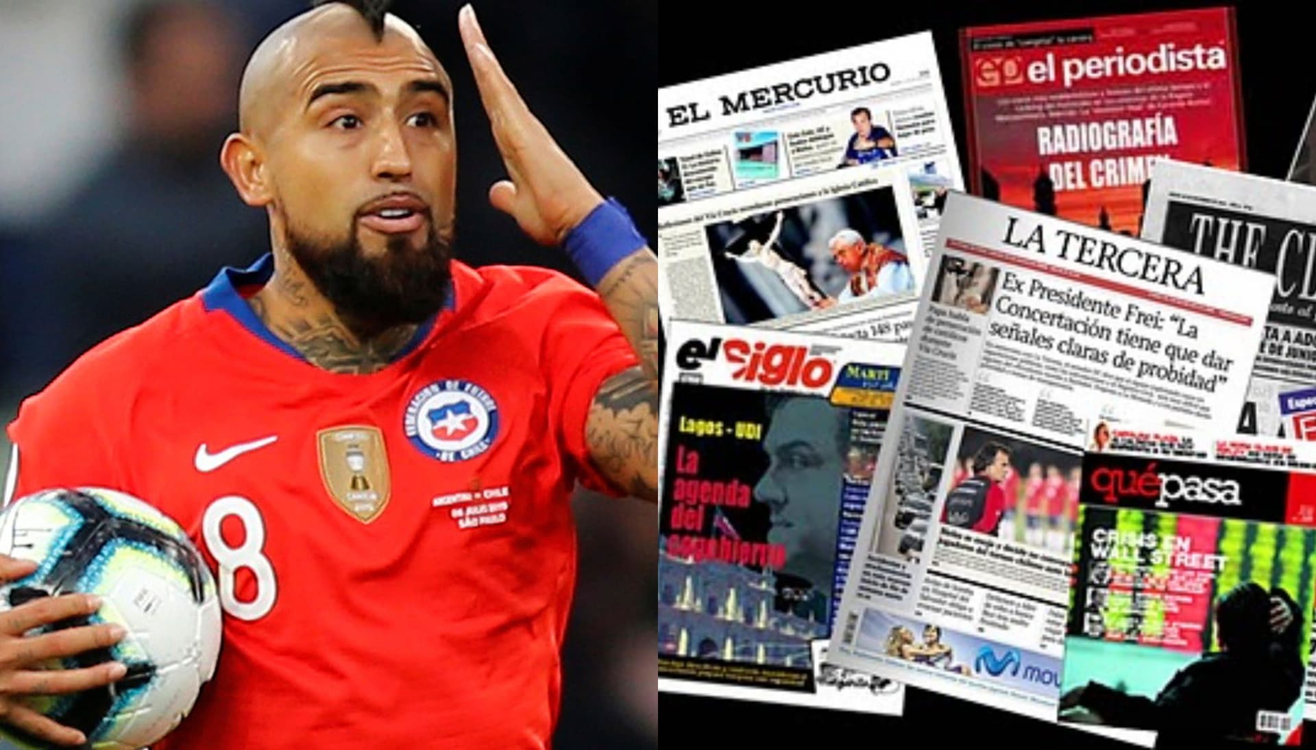 La prensa chilena dice que no tendrán la “fortuna” de tenerlos en Catar