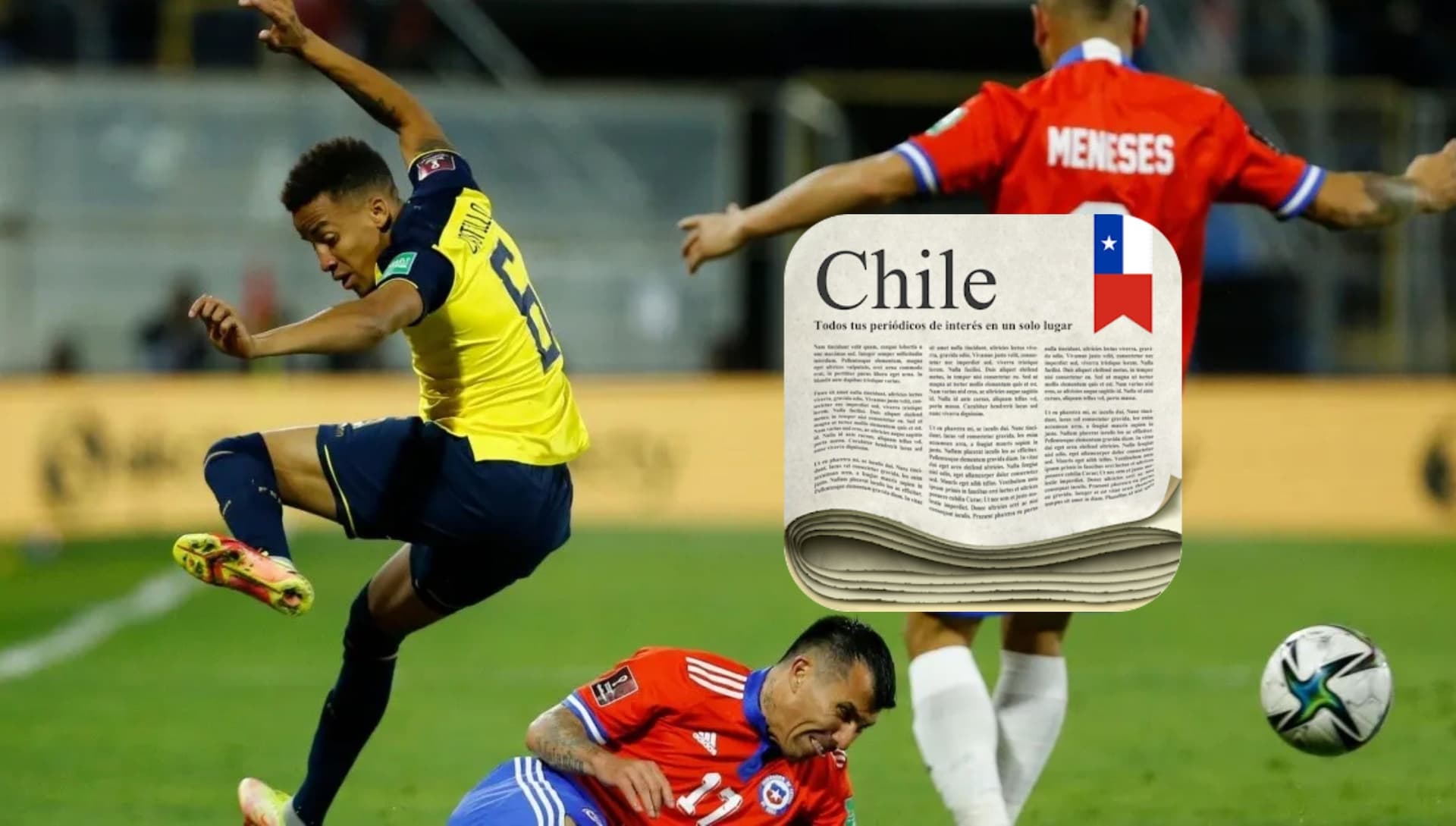 La prensa chilena le dio con todo al jugador ecuatoriano, mira lo que dijeron