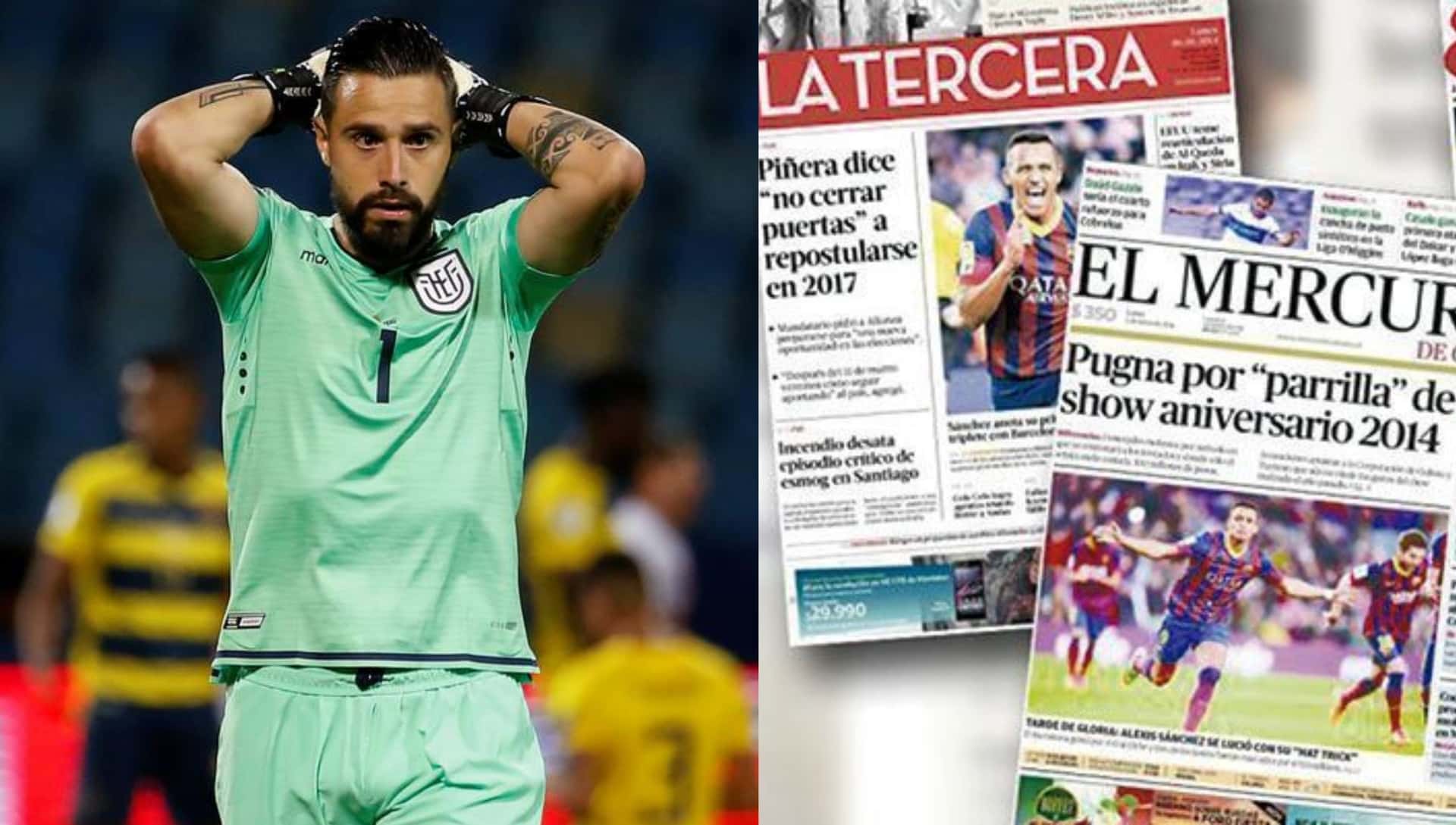 La prensa chilena no se olvida de Hernán Galíndez y su fracaso en la U de Chile