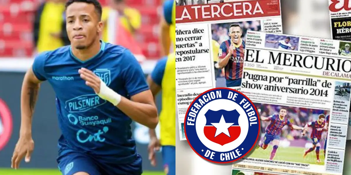 La prensa chilena sigue lanzando argumentos sobre Byron Castillo para que la FIFA dude de Ecuador