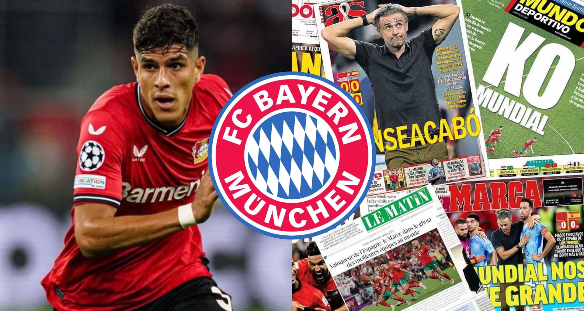 La prensa española llenó de elogios a Piero Hincapié