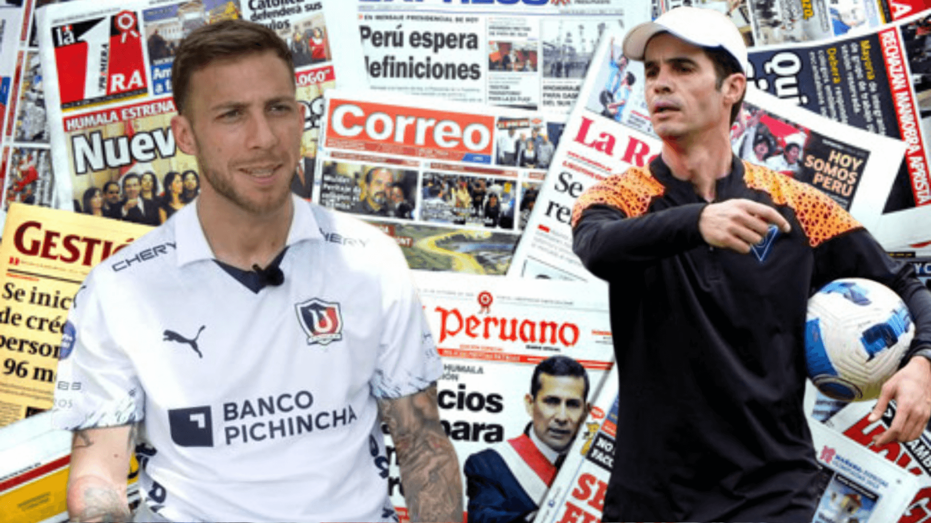 La prensa peruana reaccionó tras la derrota de Liga de Quito (Foto tomada de: Prensa Peruana/Ecuavisa/Vistazo)