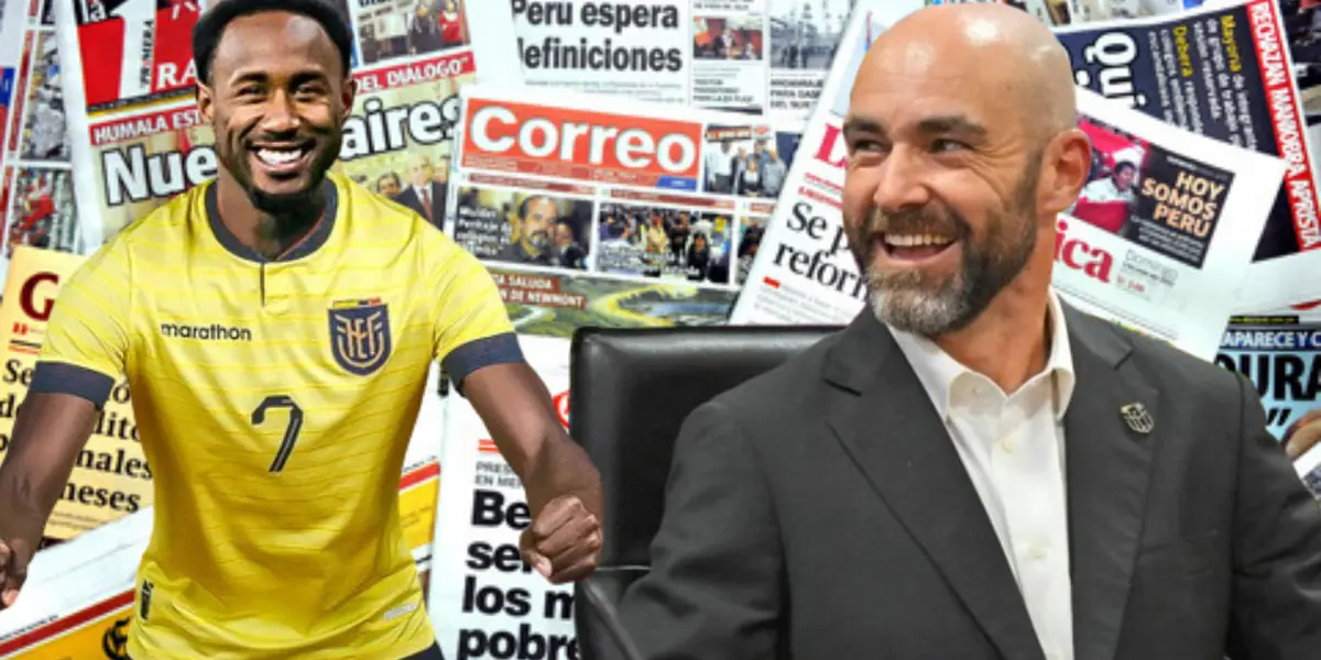 Siempre critican, pero así sorprendió Yeboah a la prensa peruana con su elástica