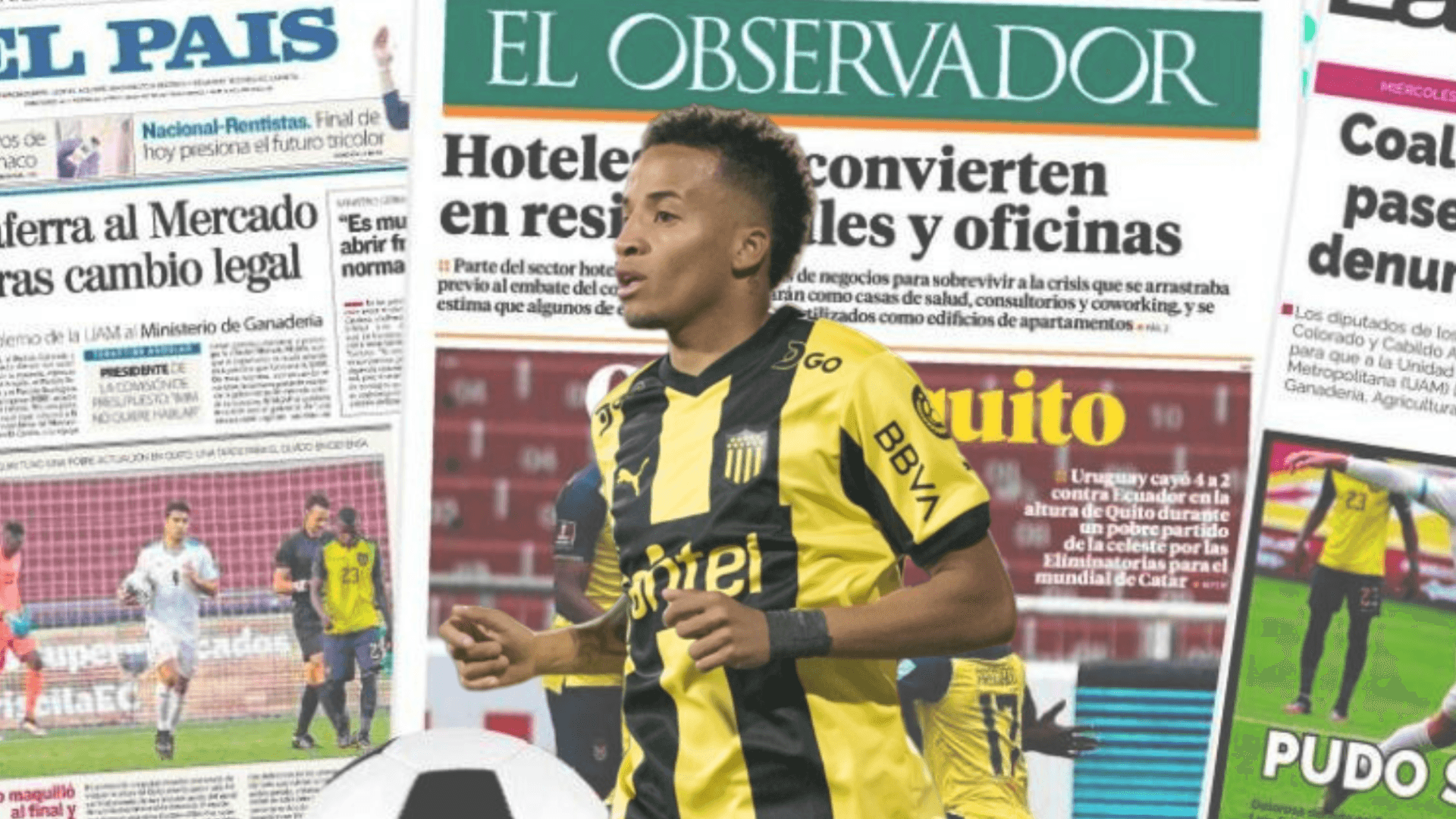 La reacción de la prensa uruguaya luego del partido de Byron Castillo