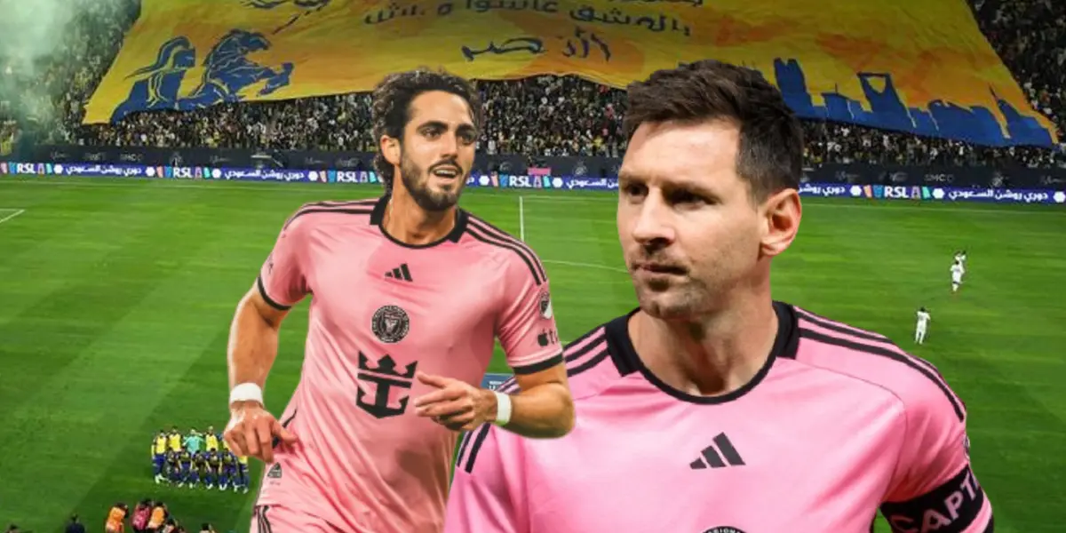 La reacción de Lionel Messi con Leonardo Campana en plena sustitución 