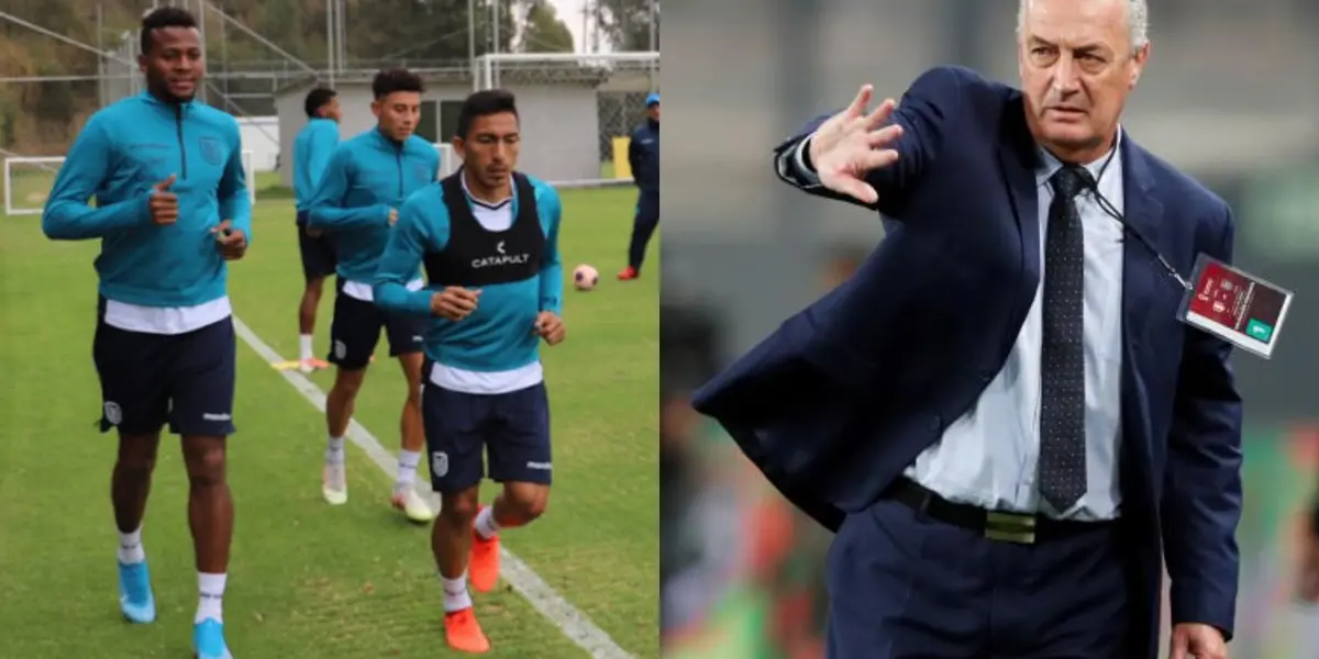 La Selección Ecuador se pone a punto para medir a Paraguay y un jugador se baja de la titularidad