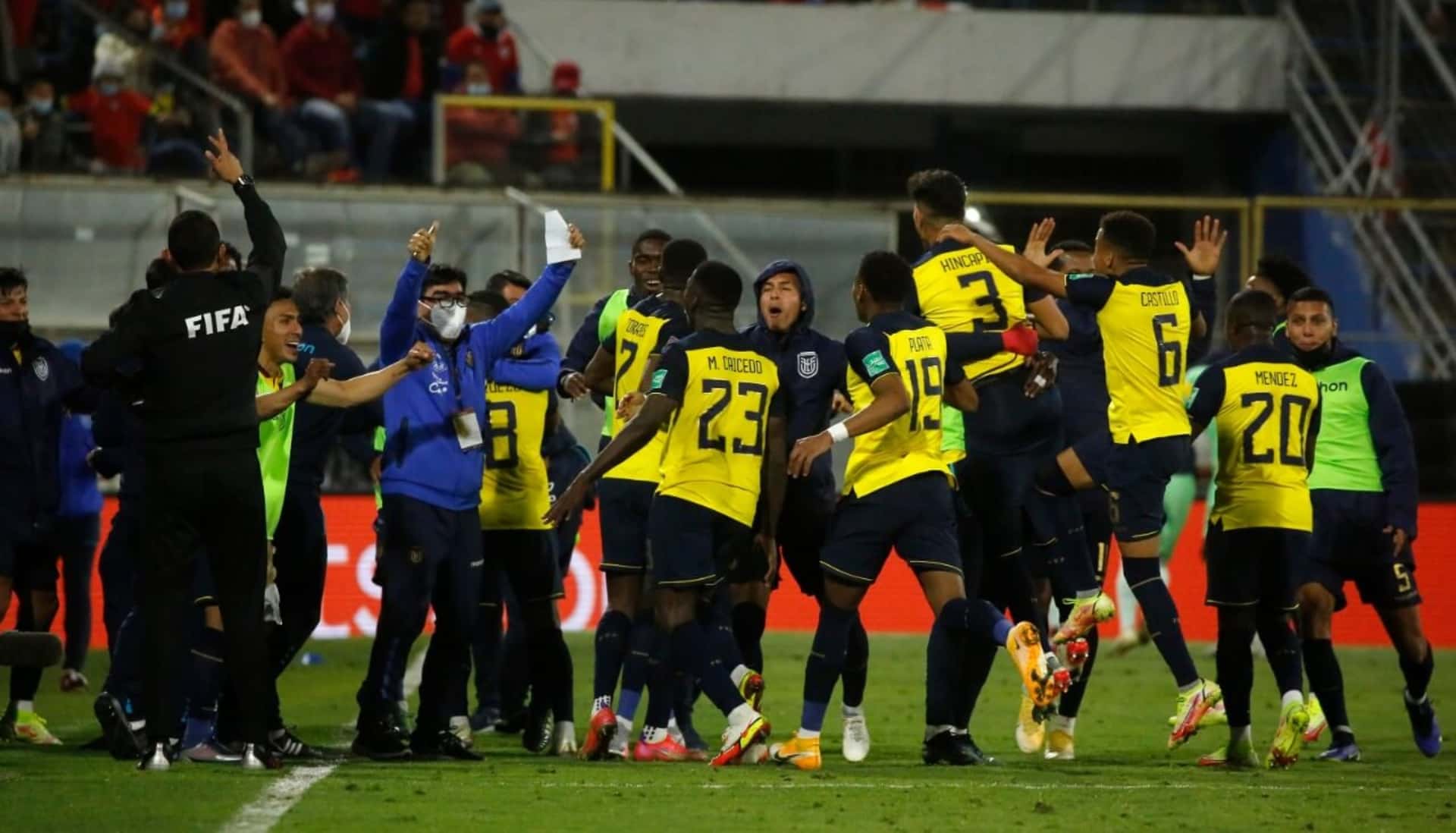 La selección ecuatoriana clasificó al mundial pero prefirieron no celebrar