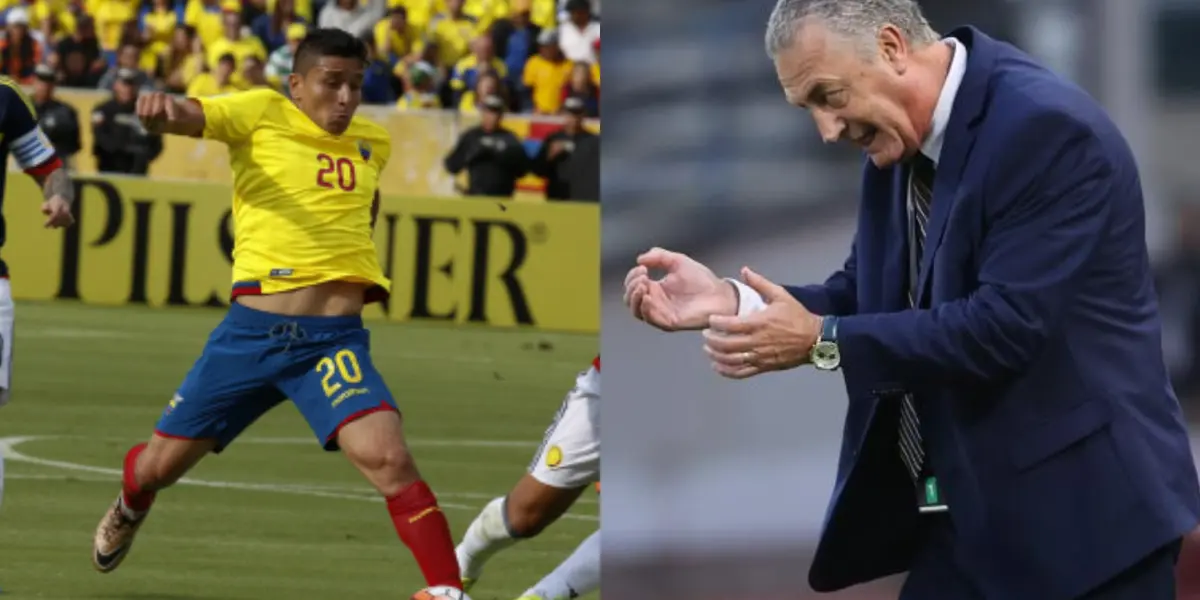 La Selección Ecuatoriana no contará con lateral izquierdo como es el caso de Pervis Estupiñán quien está suspendido y aunque apuntaban a Mario Pineida, el DT consiguió a otro nombre