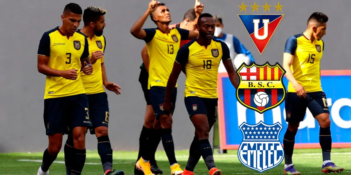 La Selección Ecuatoriana está próxima a disputar la triple fecha de Eliminatorias y filtraron nombres de quienes serán convocados. Barcelona SC le tomó la ventaja a Emelec y Liga de Quito en cuanto a llamados