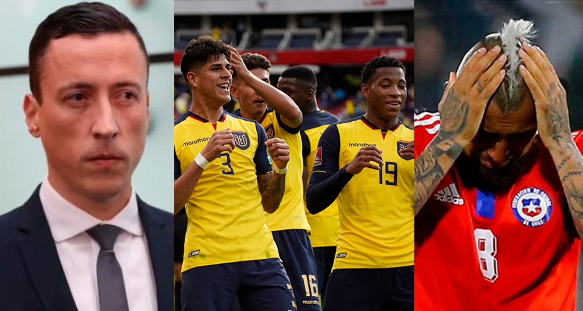 La Selección Ecuatoriana irá al Mundial aunque Chile ha hecho hasta lo imposible por quitarle el cupo, ahora les volvieron a ganar en la cancha