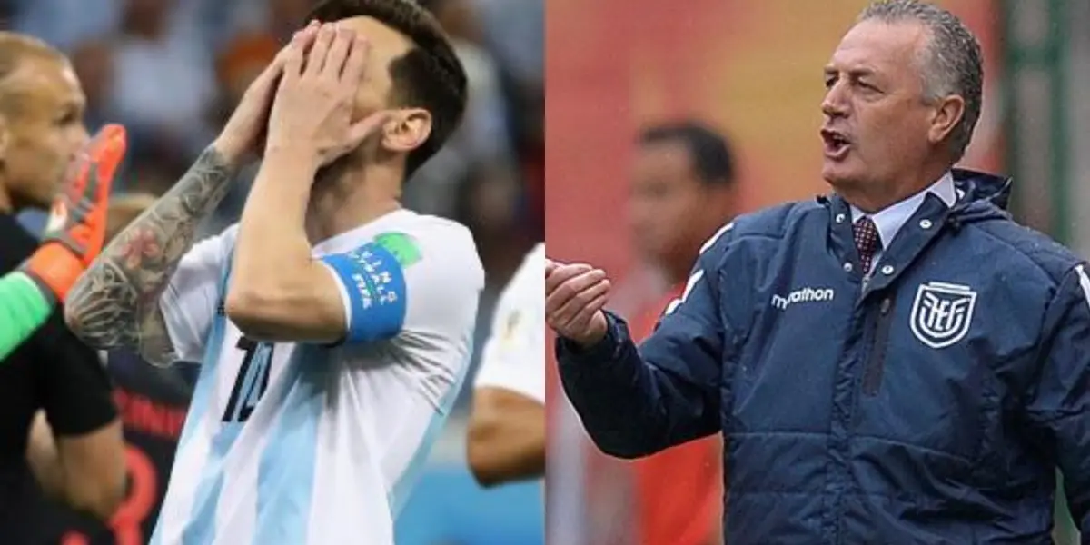 La Selección Ecuatoriana se enfrentará a Argentina de Lionel Messi y Gustavo Alfaro tiene en mente un jugador que pretende amargarles la jornada