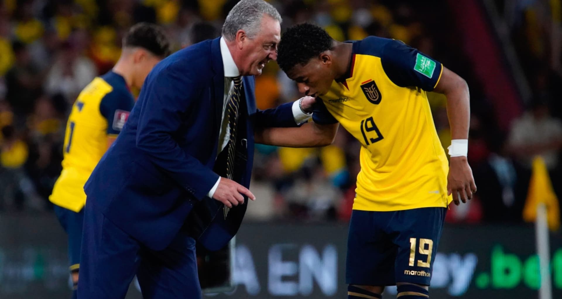 La Selección Ecuatoriana no tiene entrenador actualmente porque se le terminó el contrato a Gustavo Alfaro y Gonzalo Plata reaccionó