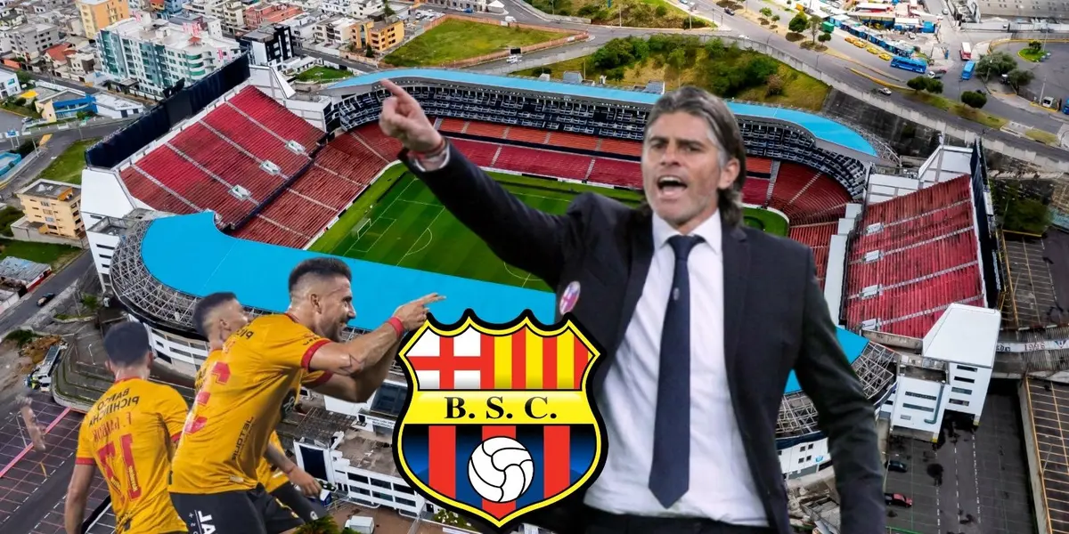 Las declaraciones del nuevo DT de Barcelona SC que ilusionan a la hinchada