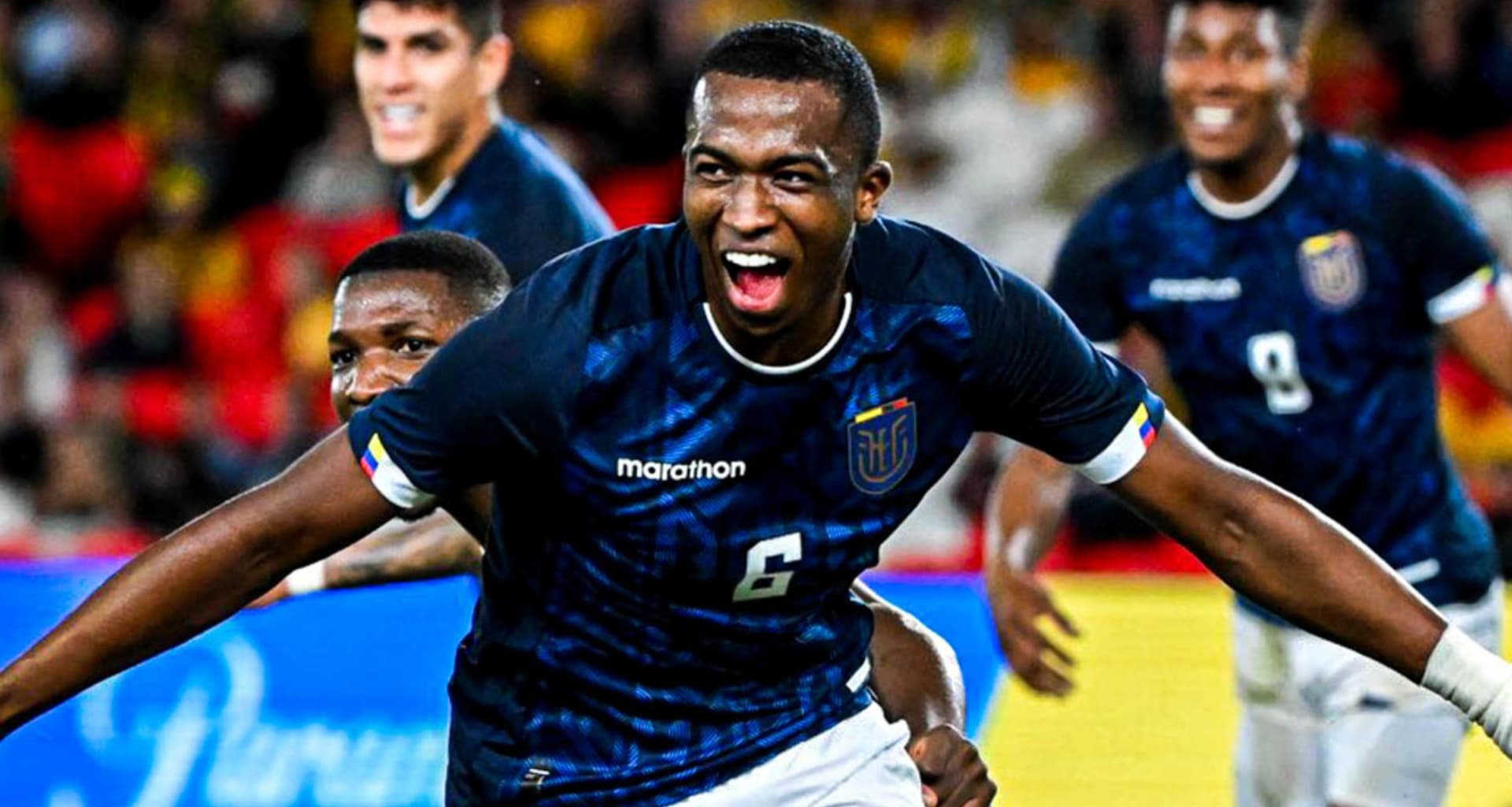Las estadísticas de William Pacho contra la Selección de Australia
