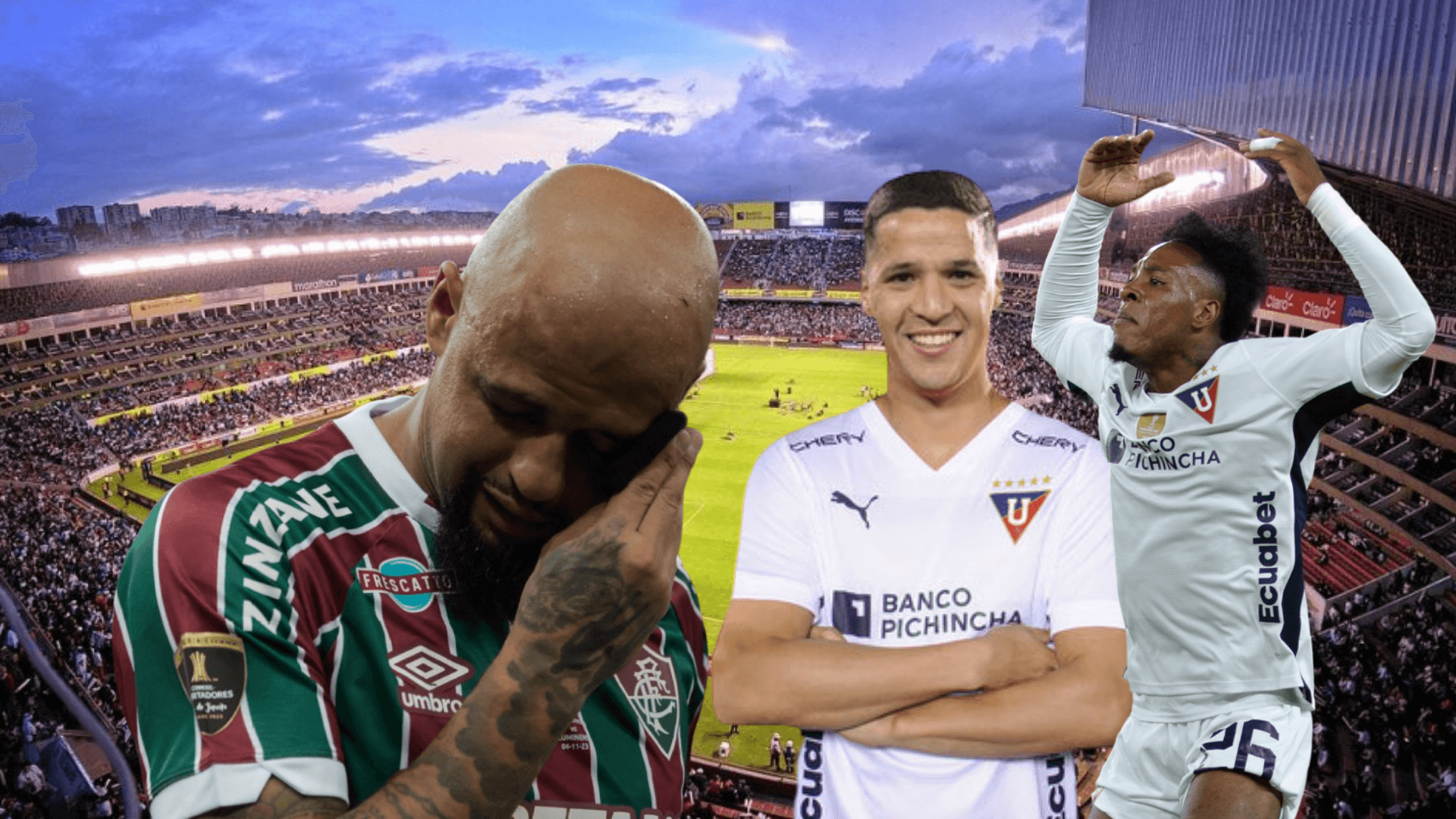 Las pruebas para que deje de quejarse Felipe Melo y Fluminense de Liga de Quito