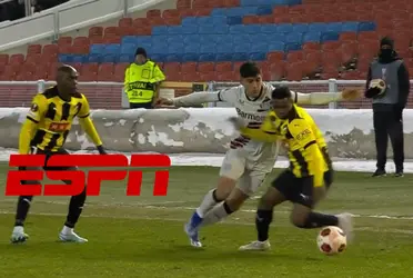 Lateral ecuatoriano hizo una jugada de lujo por la UEFA Europa League. 