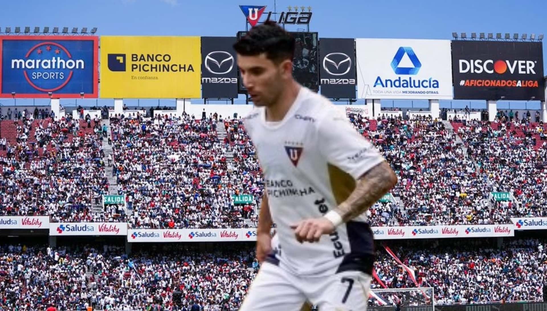 Lautaro Pastrán jugador de LDU