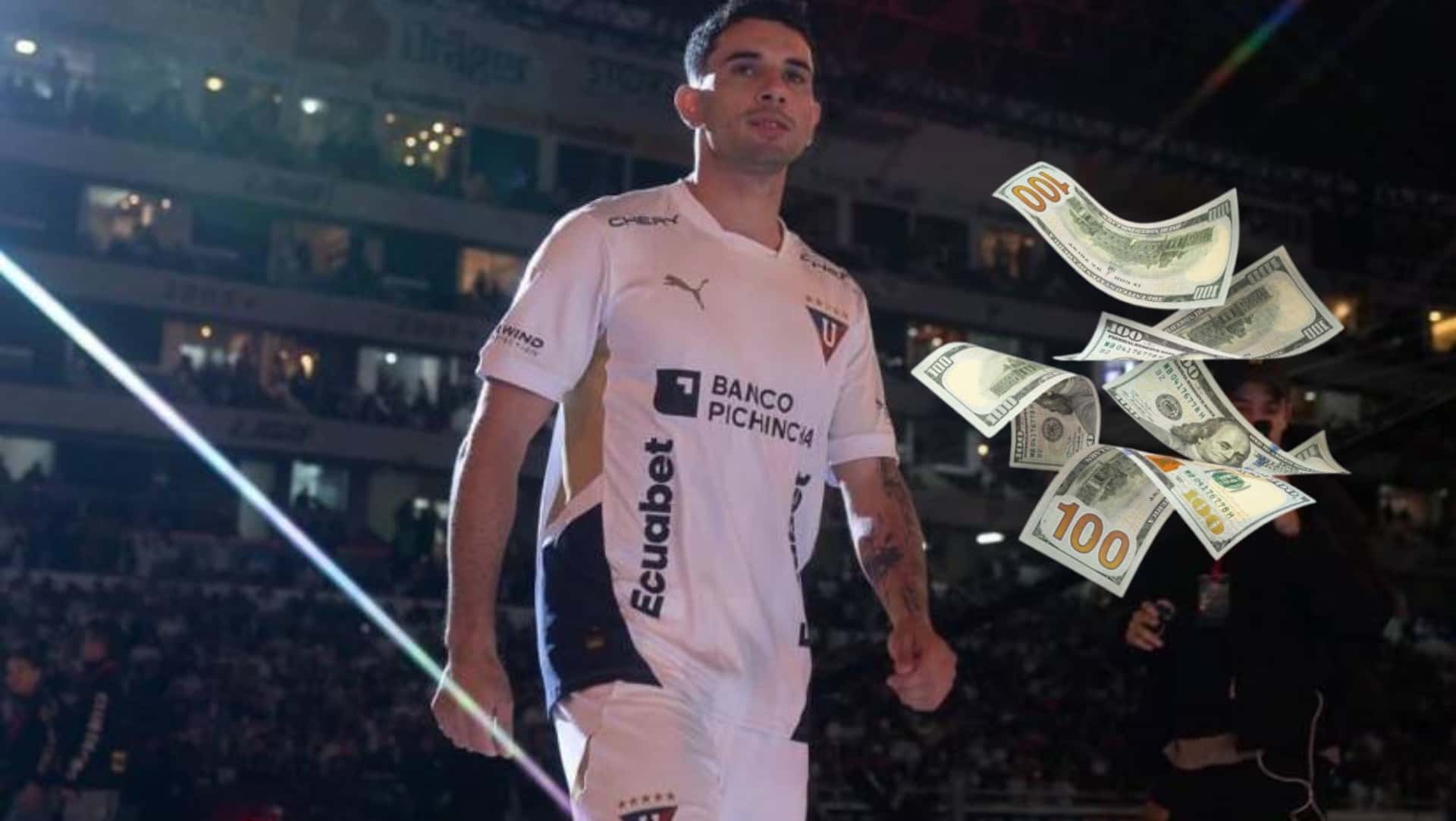 Lautaro Pastrán jugador de Liga de Quito