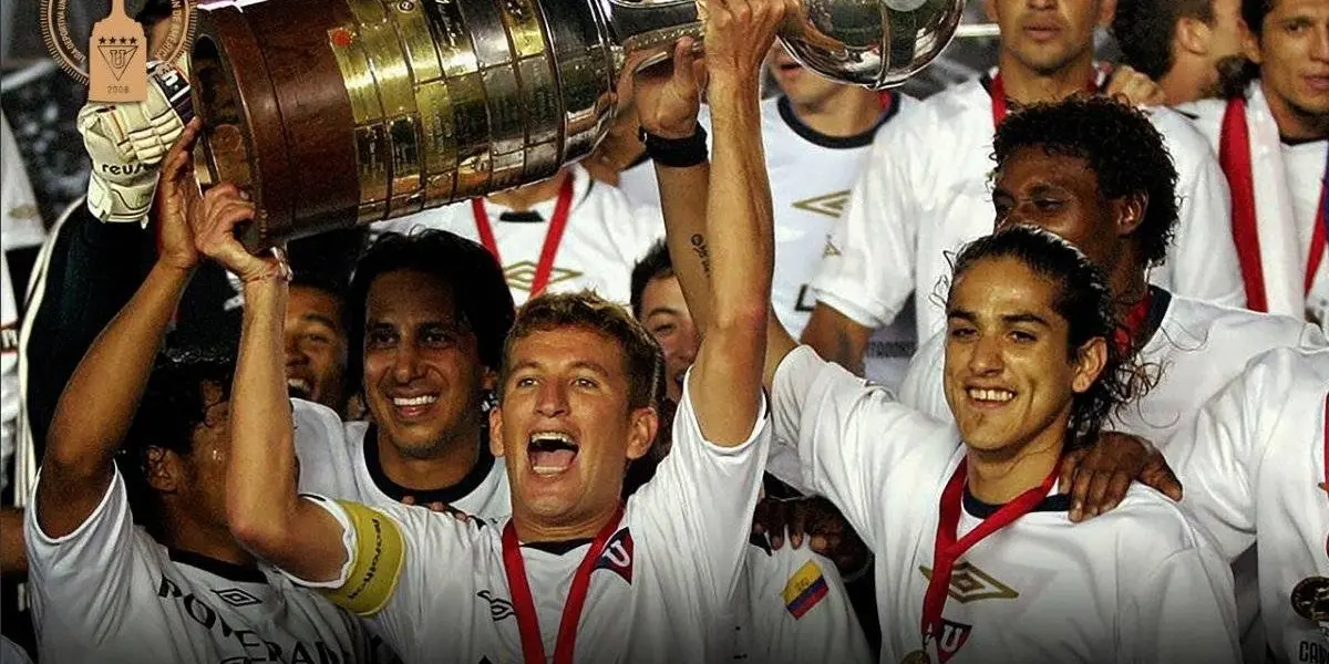 LDU logró coronarse campeón de la Copa Libertadores en el 2008 en el Maracaná y nadie más lo ha conseguido