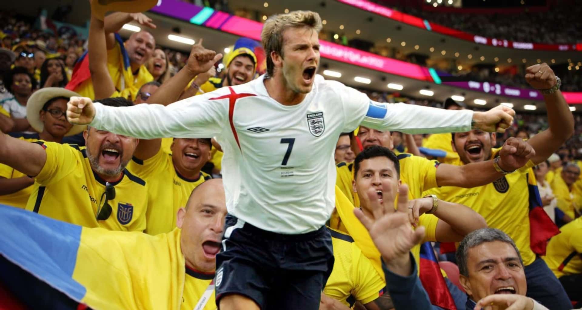 Le dijeron sus verdades a David Beckham por eliminar a Ecuador en 2006