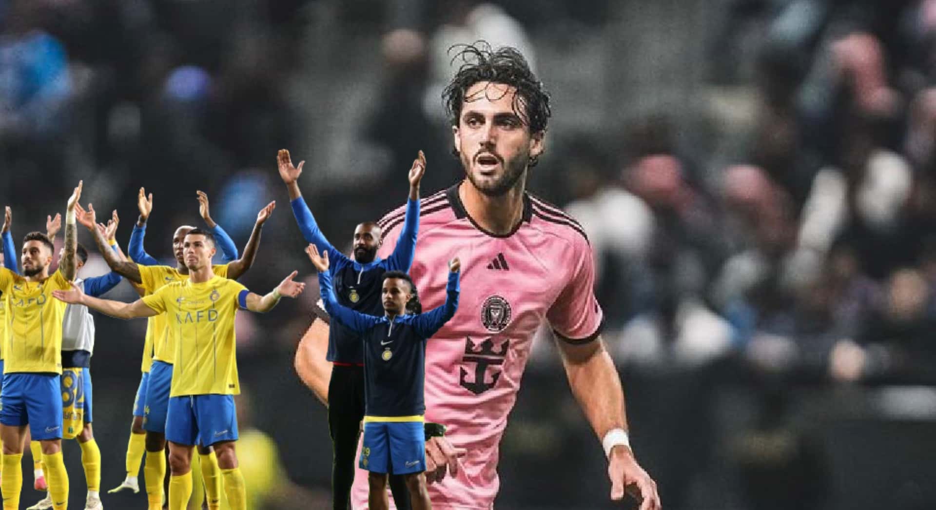 Leonardo Campana con la camiseta del Inter Miami.