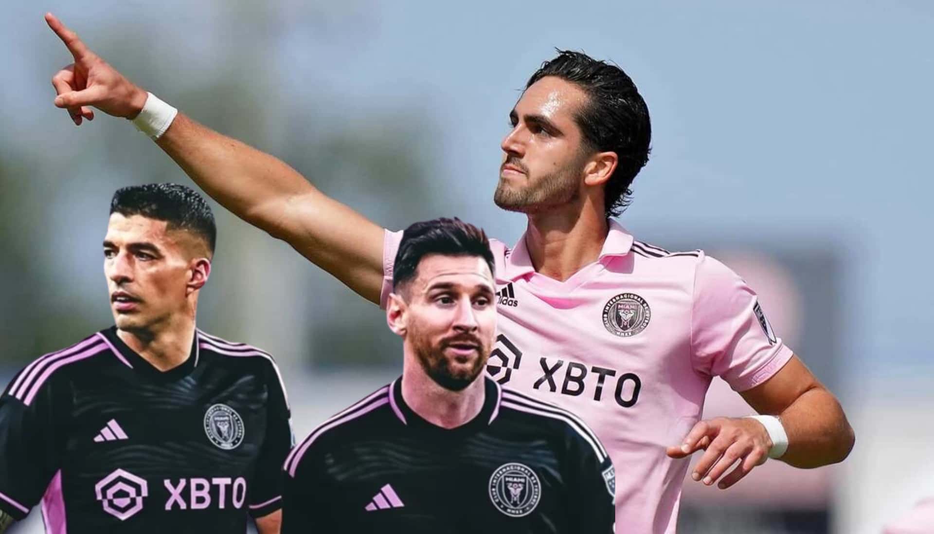 Leonardo Campana y un video viral donde entrena junto a Messi y Suárez.