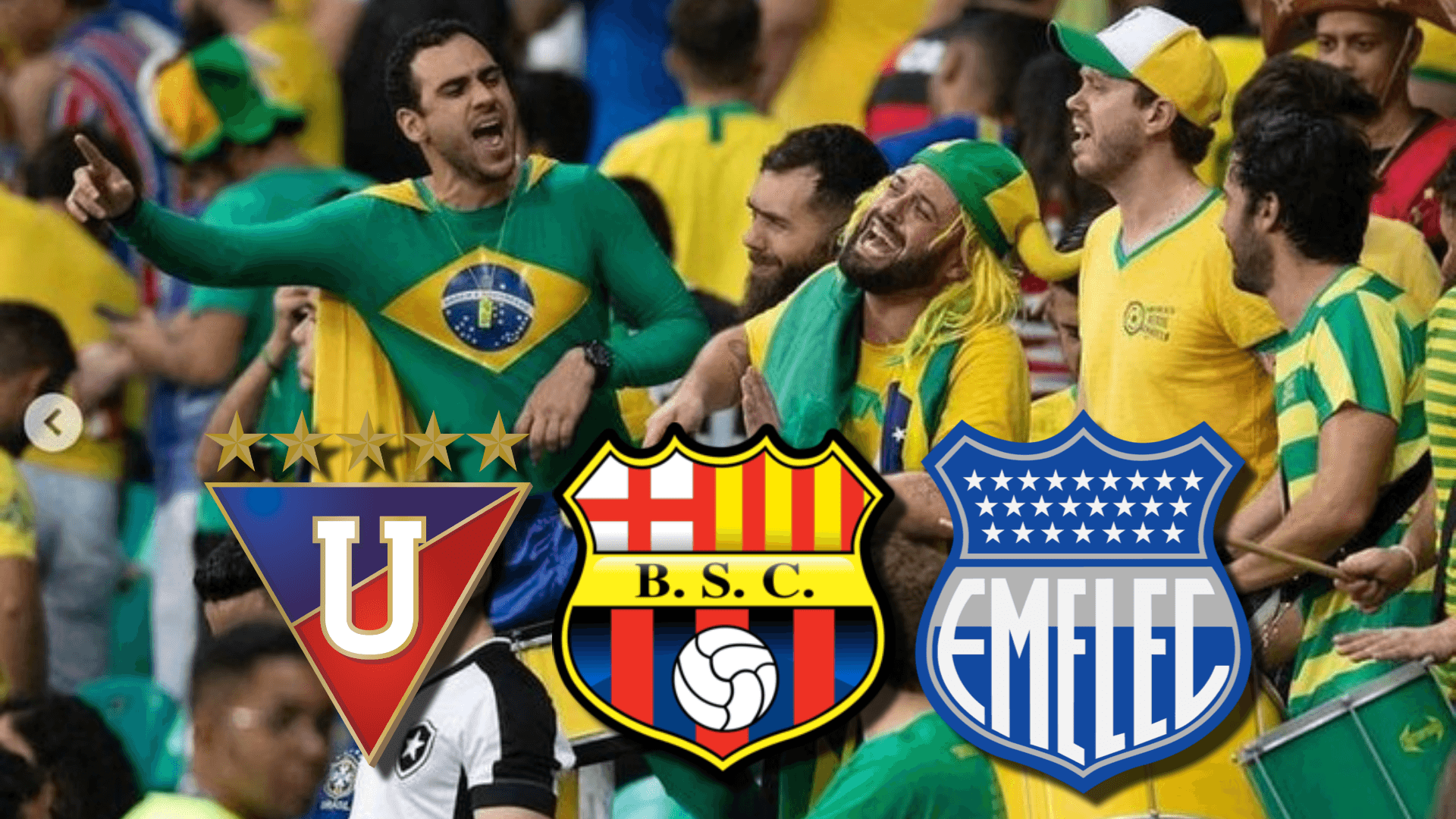 Liga de Quito-Barcelona SC-Emelec / Foto: Olé