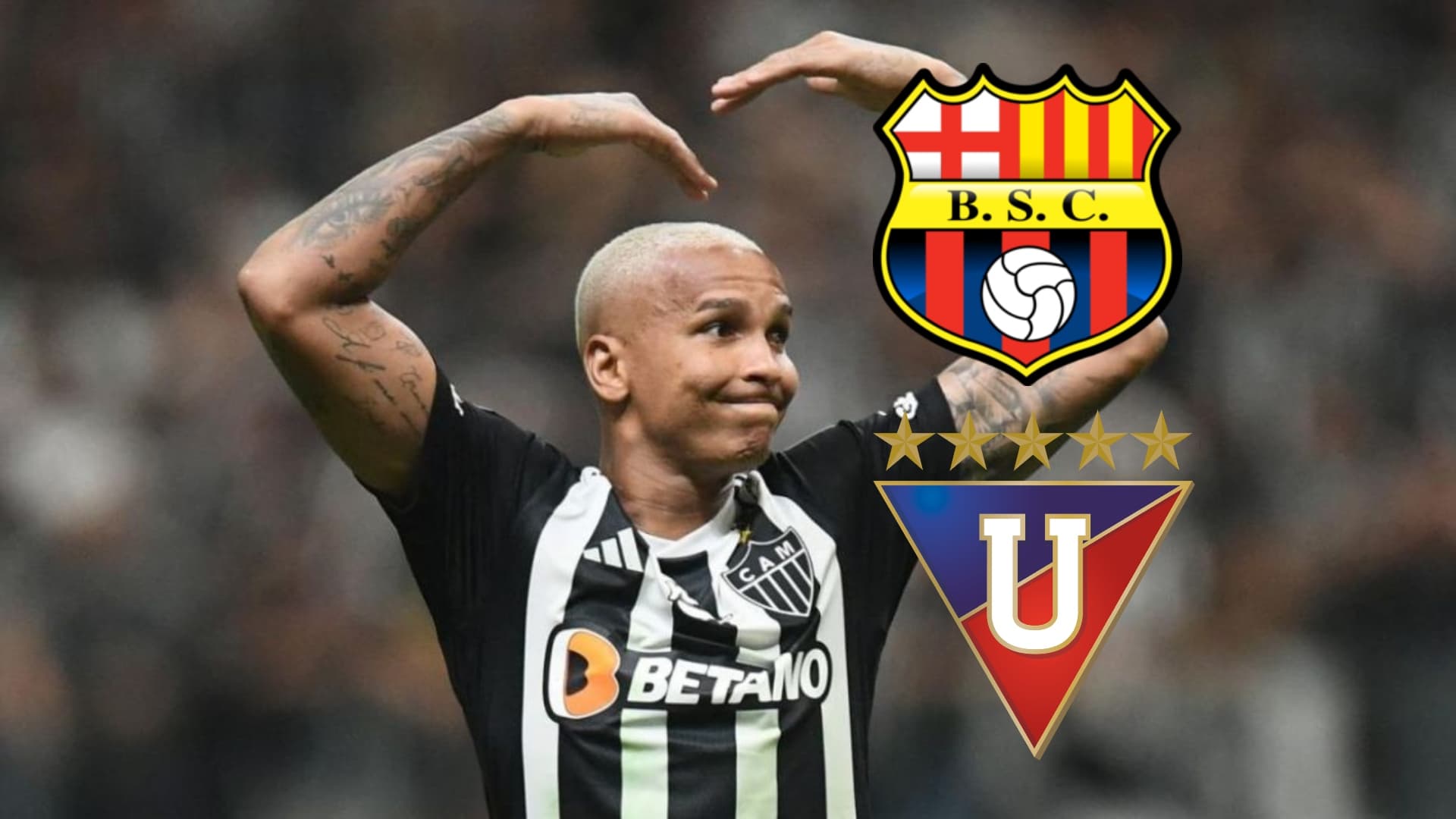 Liga de Quito-Deyverson-Barcelona SC