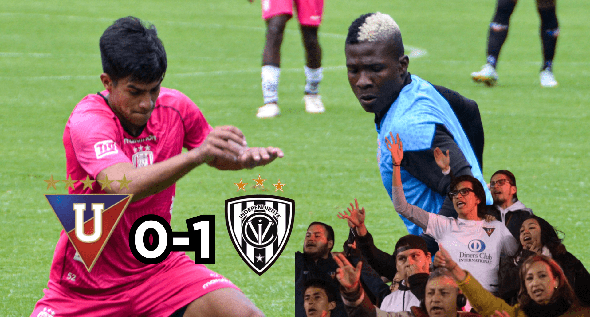 Liga de Quito perdió por la mínima diferencia ante el 'Matagigantes'. FOTO: Liga de Quito