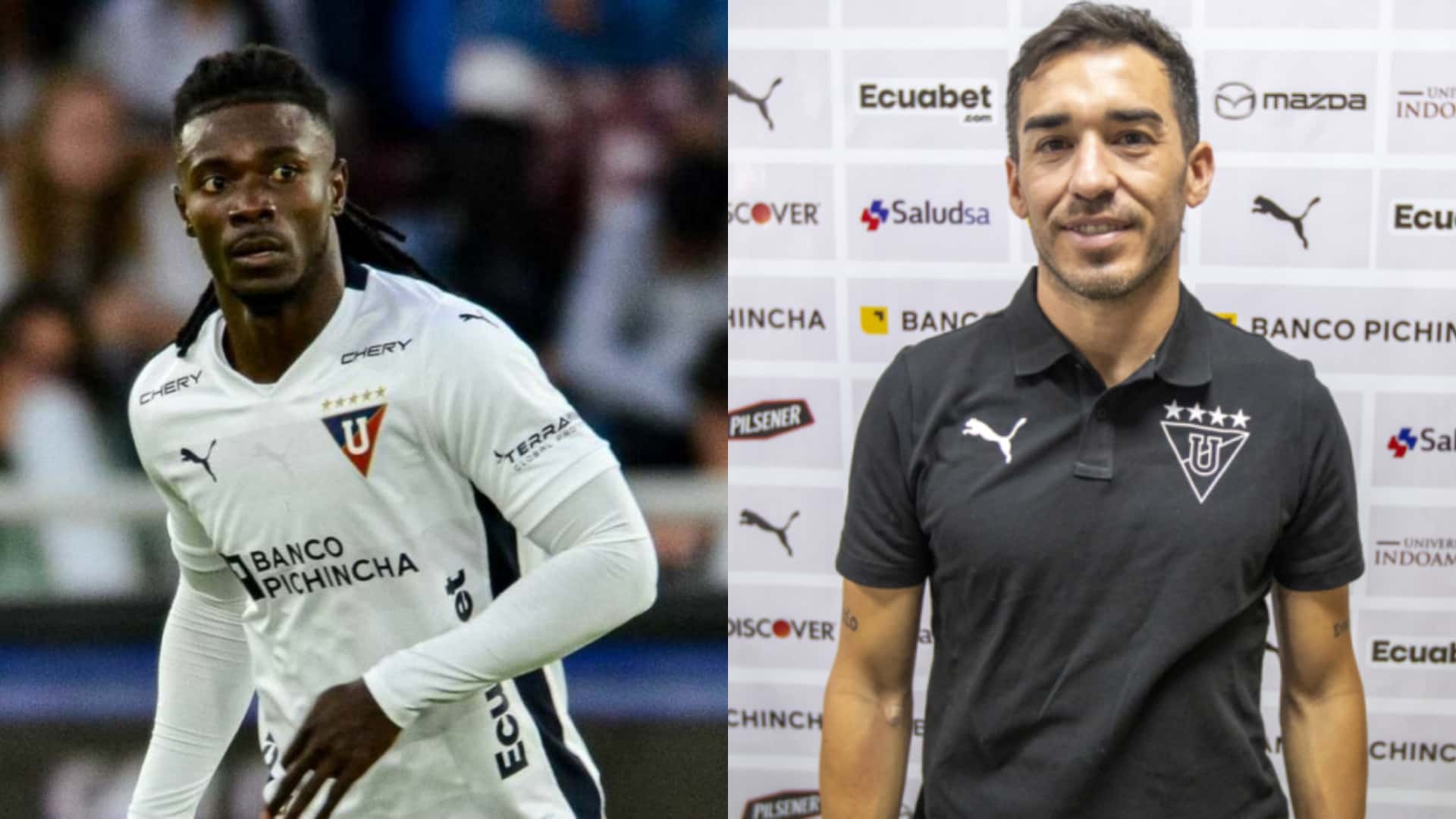 Liga de Quito-Ricardo Adé-Lisandro Alzugaray