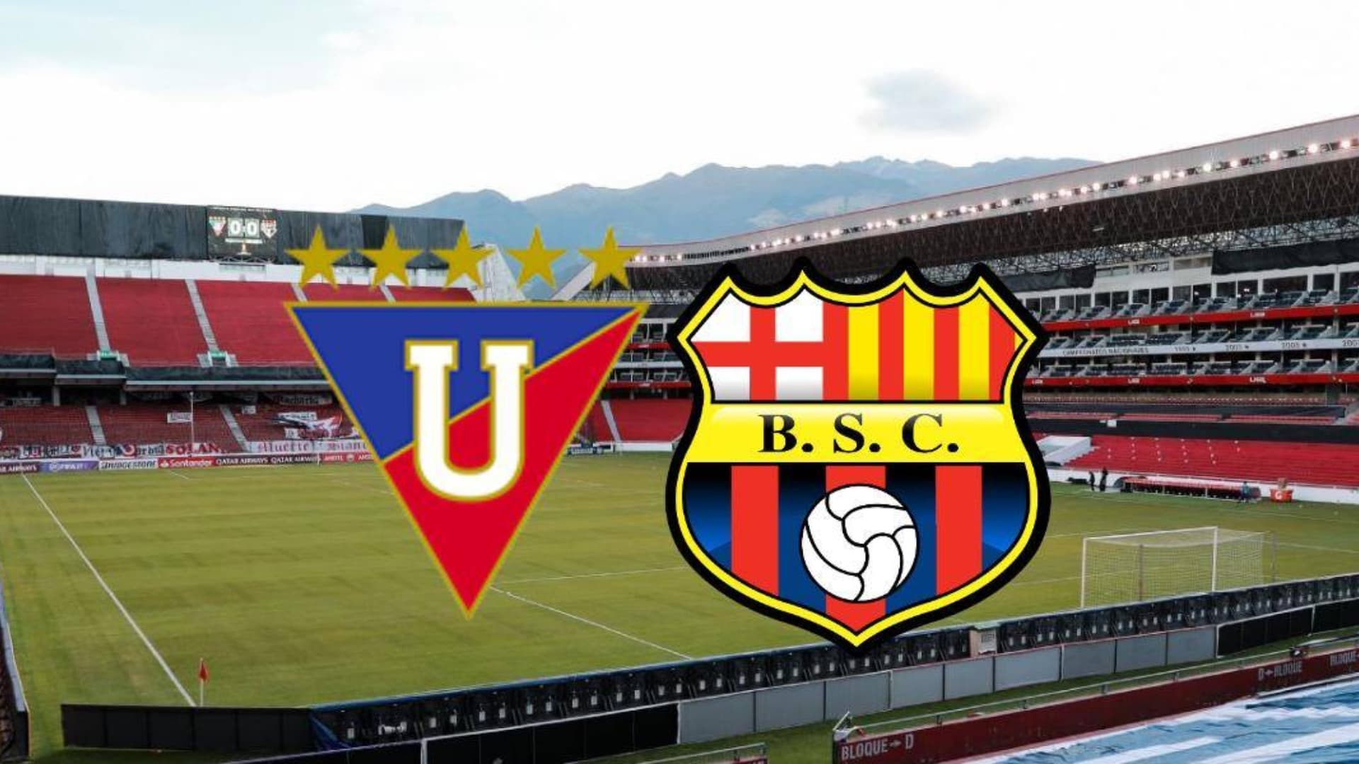 Liga de Quito y Barcelona SC