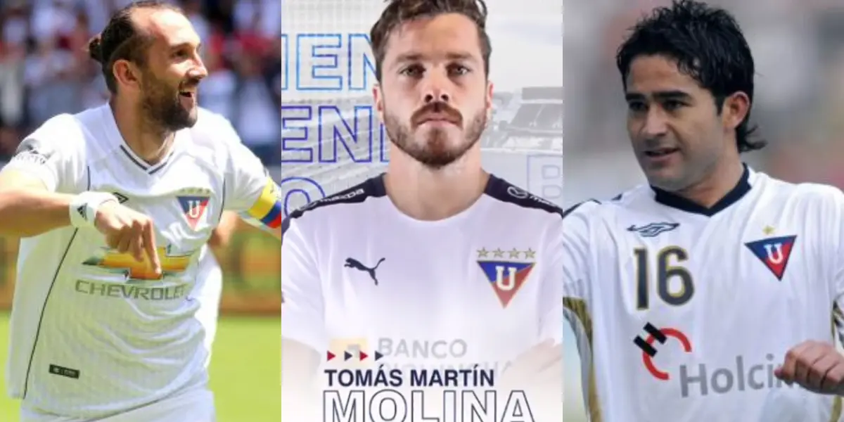 Liga de Quito anunció la contratación de Tomás Molina para que sea su delantero la siguiente temporada. El jugador habló sobre cómo juega y sorprendió a los hinchas