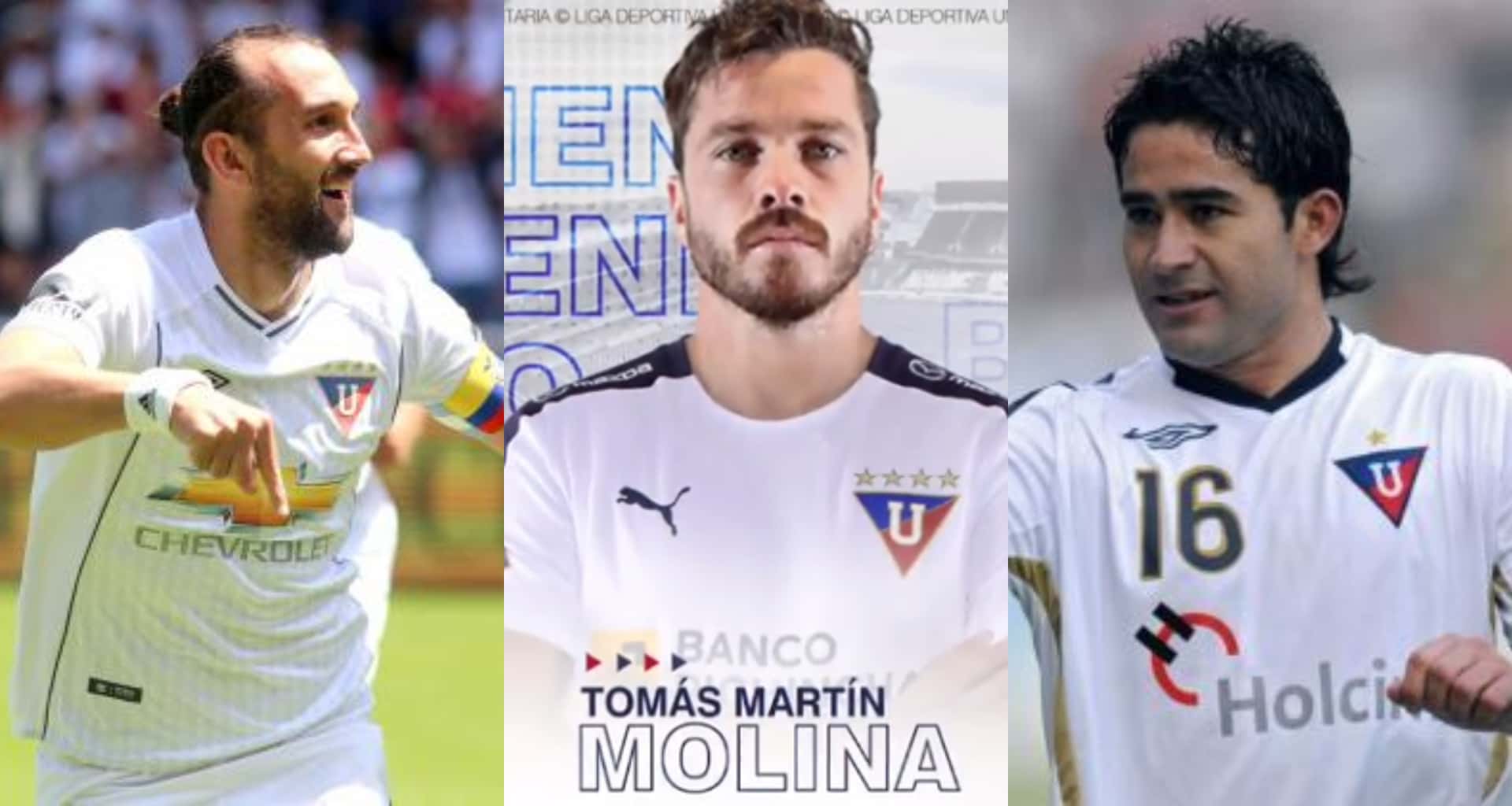 Liga de Quito anunció la contratación de Tomás Molina para que sea su delantero la siguiente temporada. El jugador habló sobre cómo juega y sorprendió a los hinchas