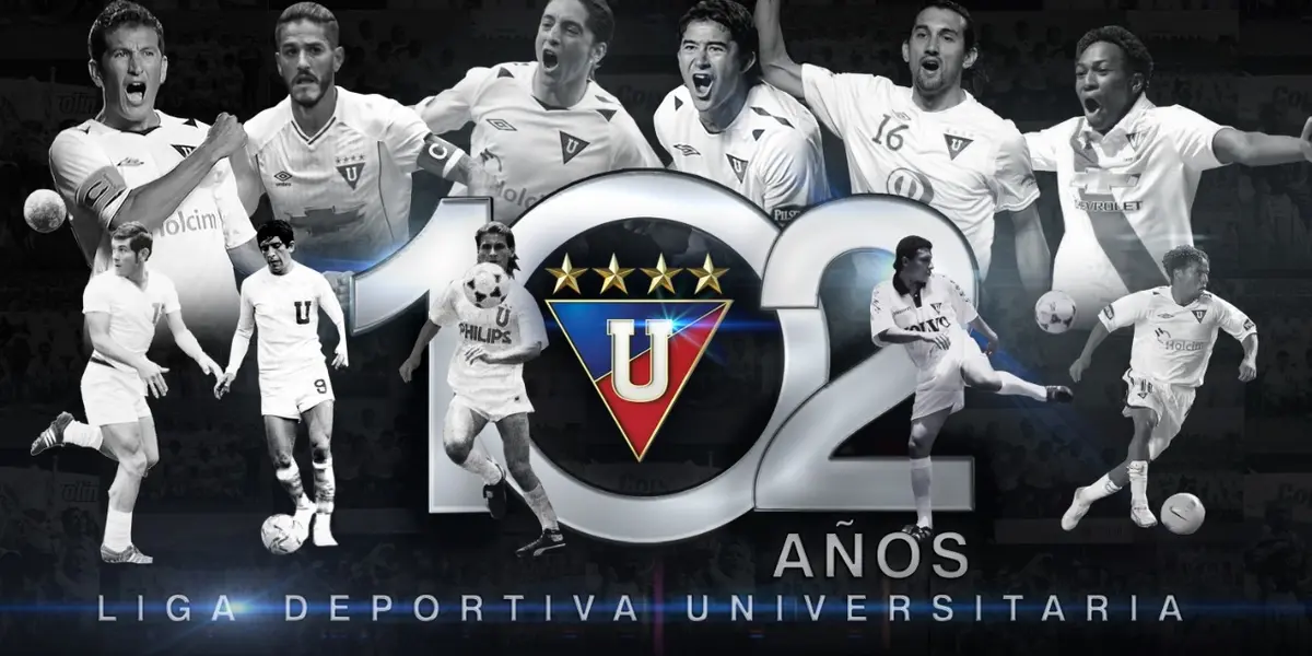 Liga de Quito cumple 102 años de vida institucional