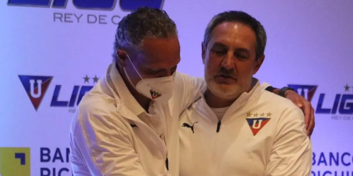 Liga de Quito empató contra Delfín SC y hasta Pablo Marini reconoció que está fuera de la Libertadores. Pese a ello dio una excusa que solo enojó más a los hinchas