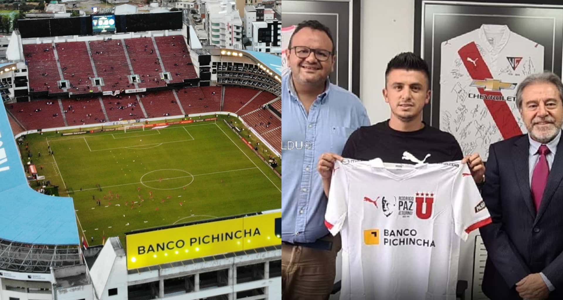 Liga de Quito no ha realizado fichajes bomba, salvo Alexander Alvarado pero quieren poner al estadio lo mejor posible