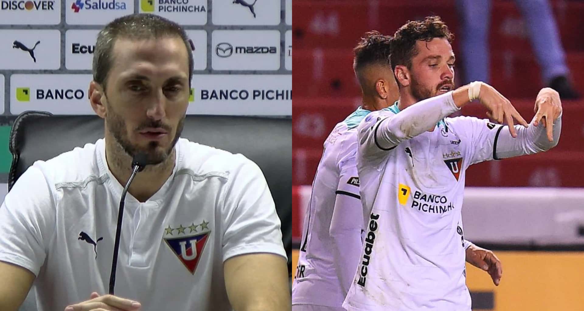 Liga de Quito le ganó a 9 de Octubre y Luis Zubeldía ponderó a un jugado en rueda de prensa