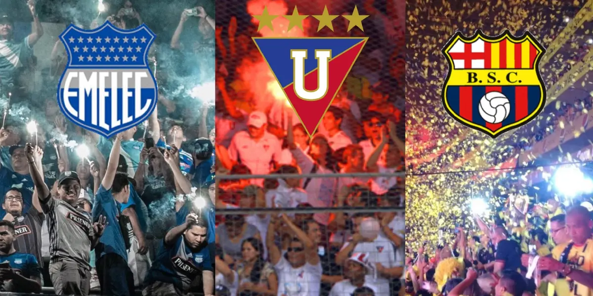 Liga de Quito o Emelec, quien se une a Barcelona SC en el partido más llamativo del país