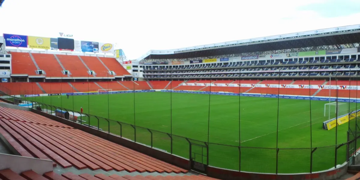 Liga de Quito puso a disposición sus instalaciones y su escenario deportivo