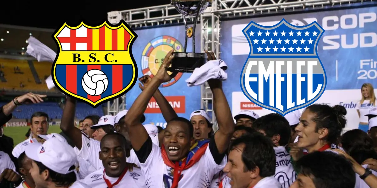 Liga de Quito recibió un reconocimiento por parte de la Copa Sudamericana previo a su debut