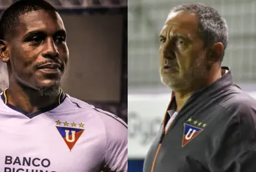 Liga de Quito resignó opciones de clasificar a la Copa Libertadores con su empate ante Delfín SC. Todos reclaman la ausencia de Anderson Ordóñez ante la debilidad que hay para defender los embates rivales