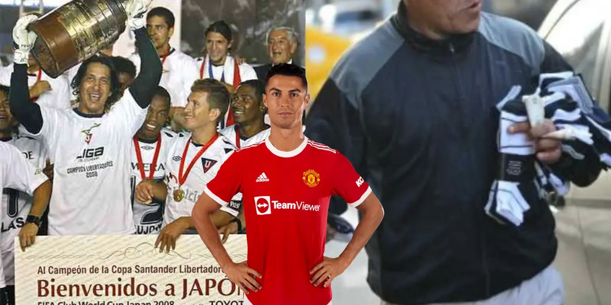 Liga de Quito tuvo un equipo soñado en el 2008 ganando la Copa Libertadores y luego disputando el Mundial de Clubes ante el Manchester United de Cristiano Ronaldo pero ahora su vida dio un giro y vende medias