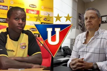 Liga de Quito ya dejó claro lo que pasará con Juan Cazares