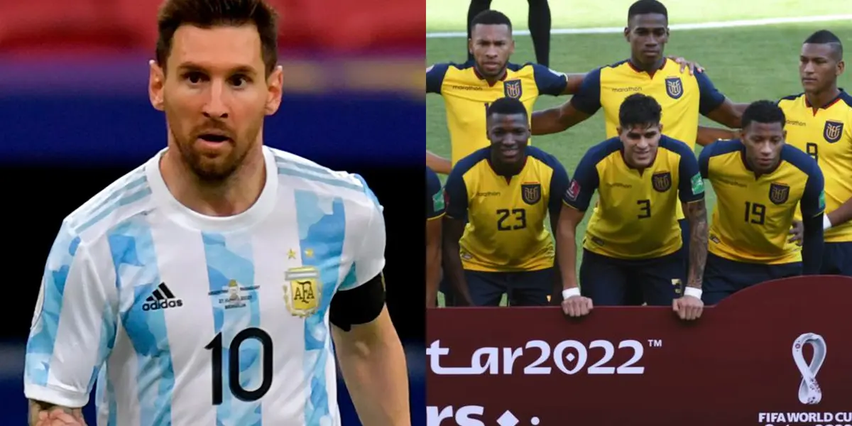 Lionel Messi era el centro de las miradas hasta que este jugador ecuatoriano lo frenó en seco y arrancó aplausos desde las gradas