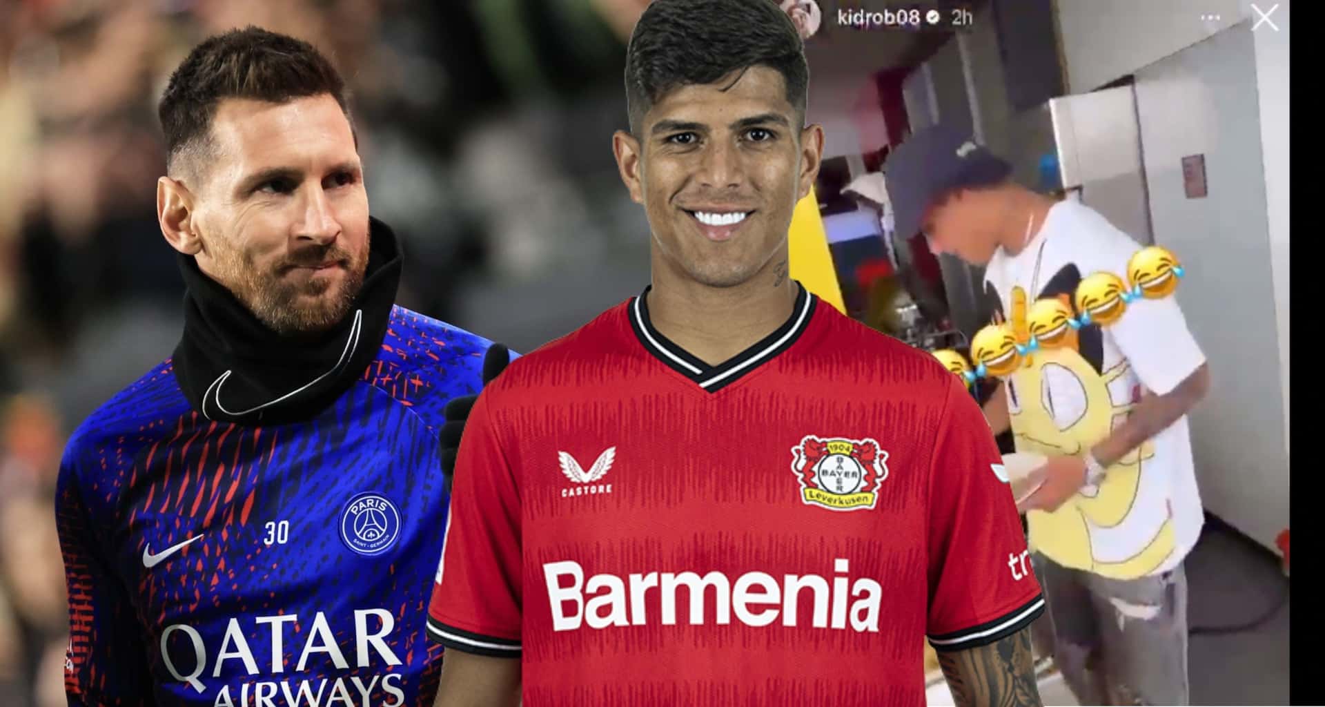 Lionel Messi lució una prenda de Pikachú, así también lo hizo Piero Hincapié