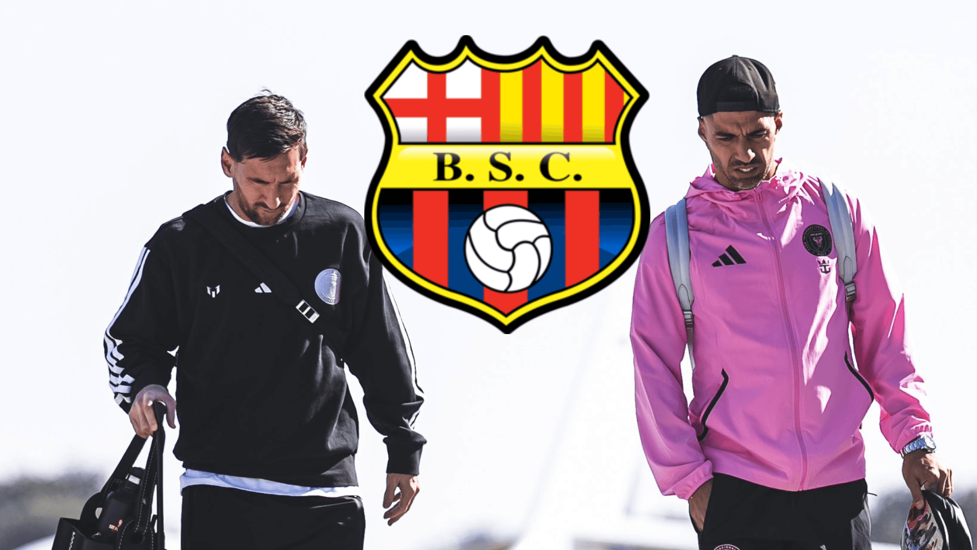 Lionel Messi se encuentra ya en suelo guayaquileño, para disputar el partido de la historia