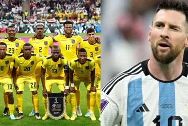 Lionel Messi tiene la camiseta de un ecuatoriano en su museo personal